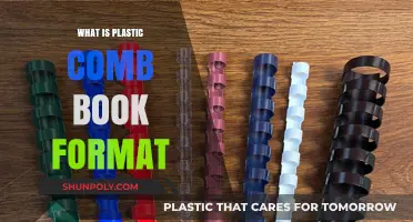 Comb Binding: Plastic Comb Book Format