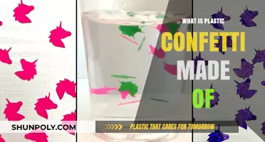 Unveiling the Surprising Materials Behind Plastic Confetti Production