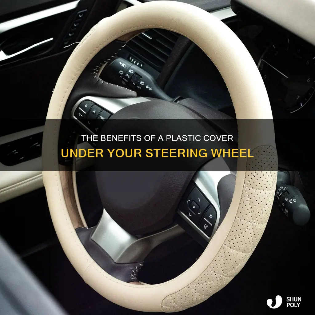 what is plastic cover under sterring wheel