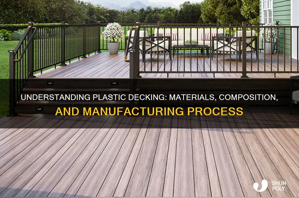 what is plastic decking made of