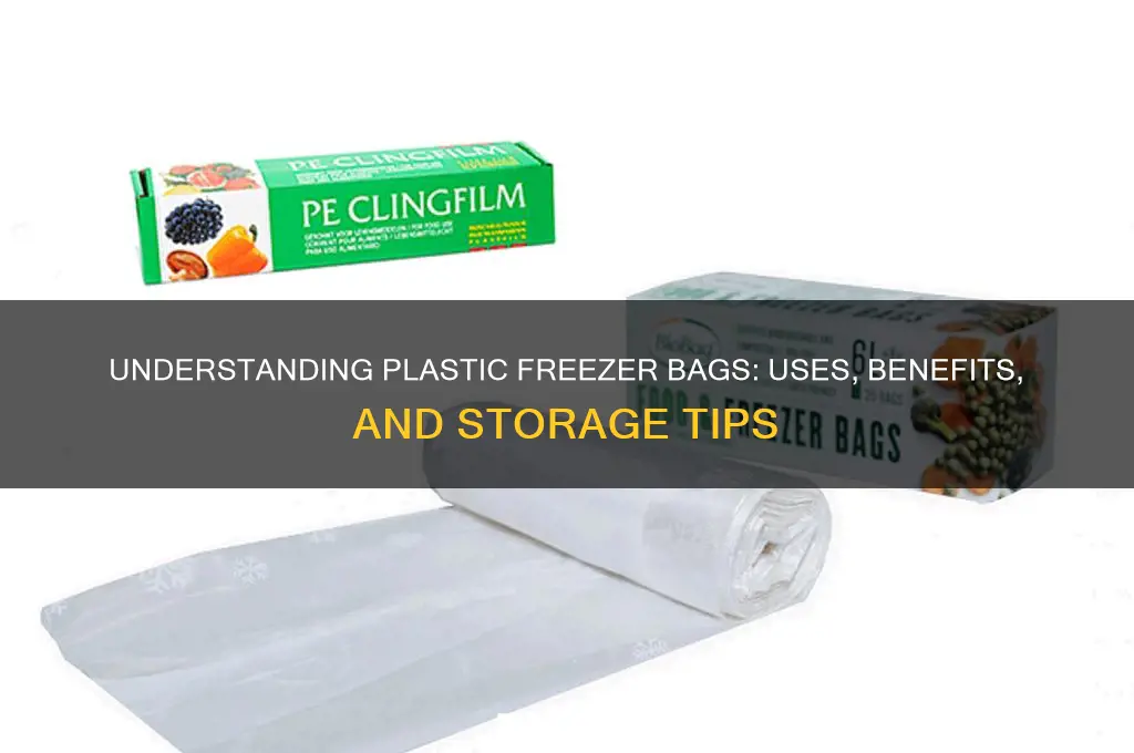 what is plastic freezer bags