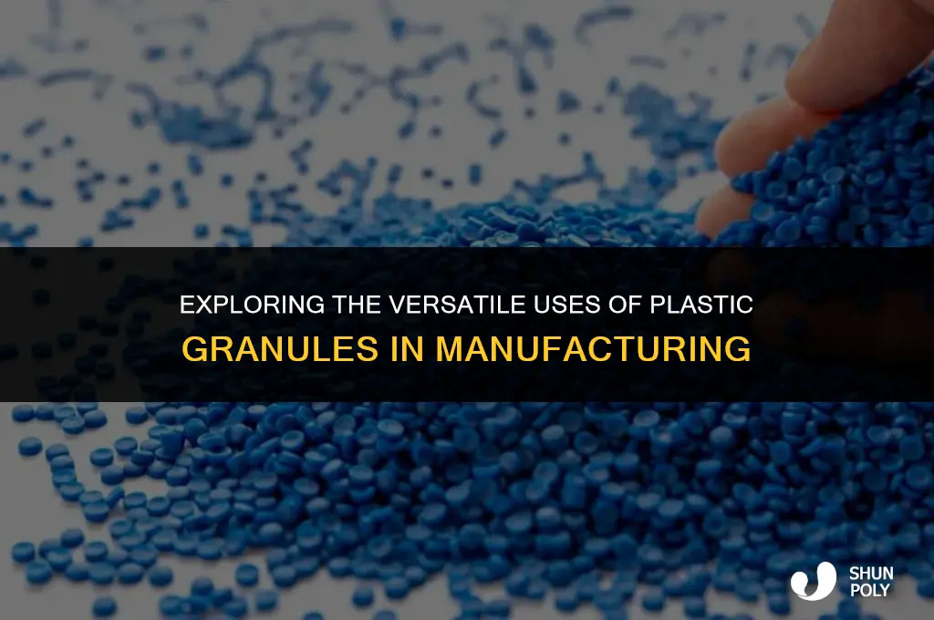 what is plastic granules used for