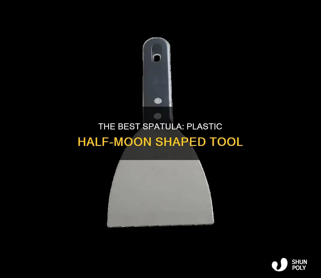 what is plastic half moon spatula