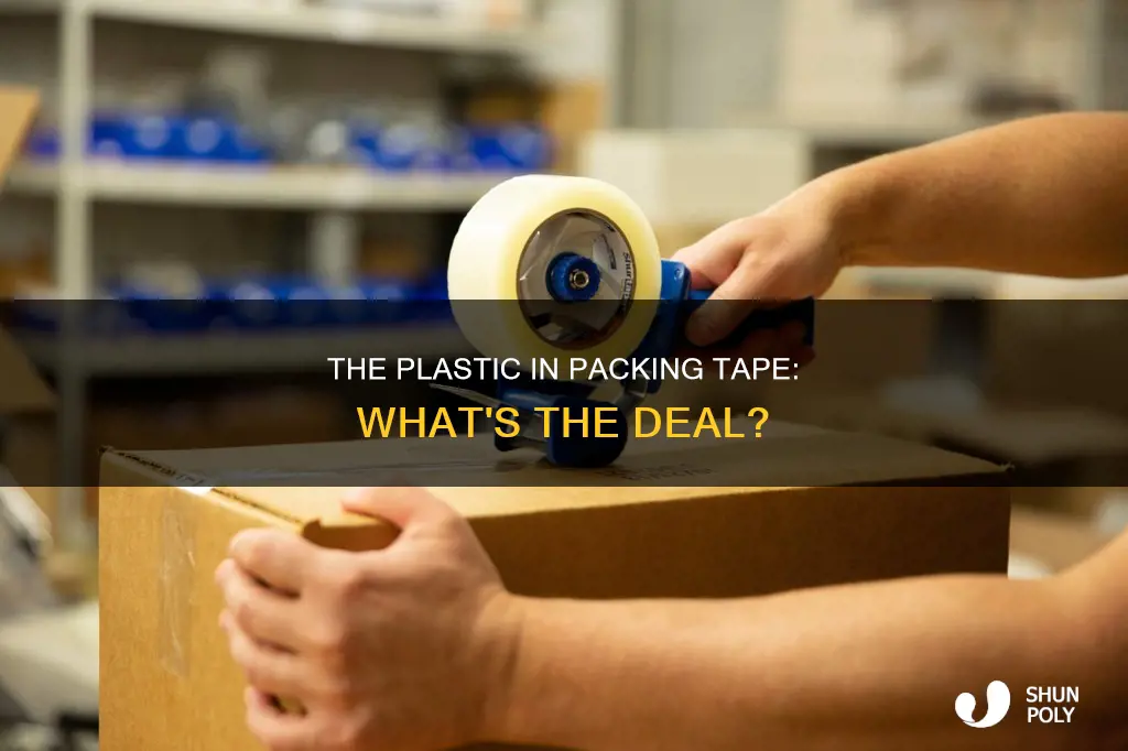 what is plastic in packing tape