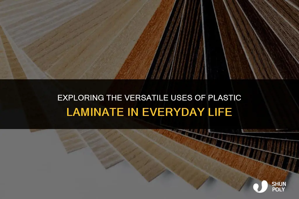 what is plastic laminate used for