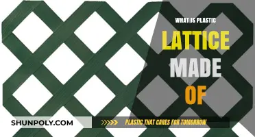 Understanding Plastic Lattice: Materials, Composition, and Manufacturing Process