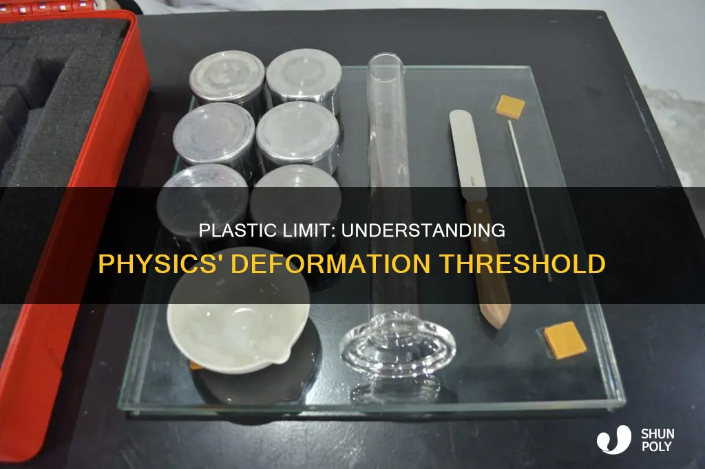 what is plastic limit in physics