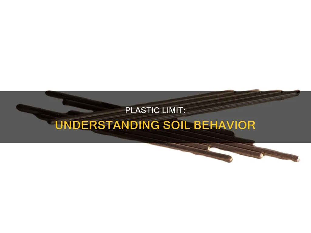 what is plastic limit in soil