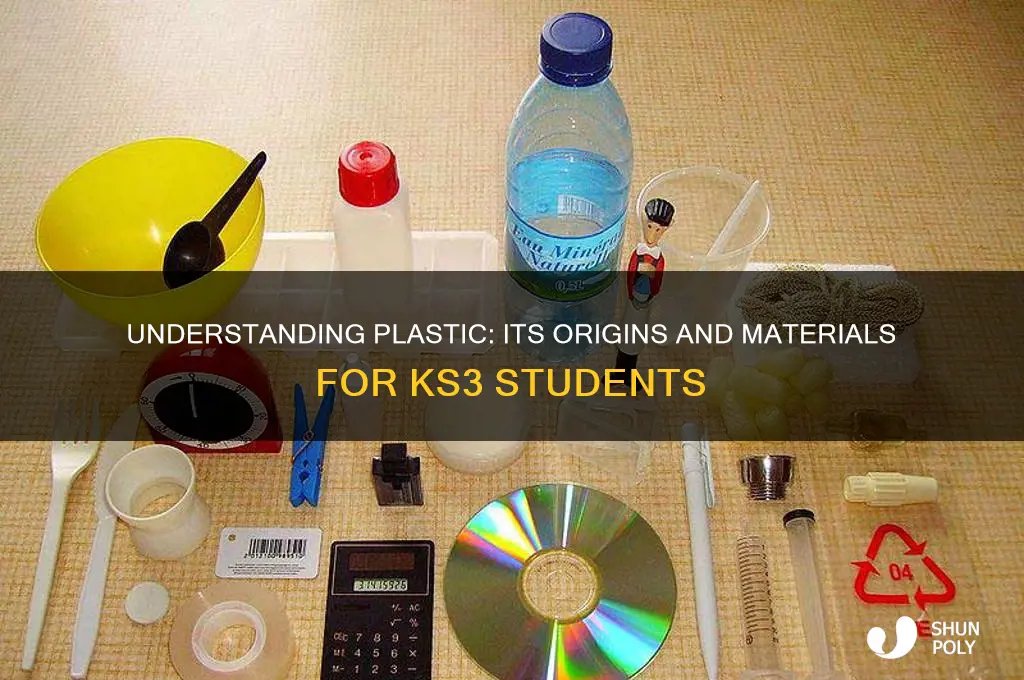 what is plastic made from ks3
