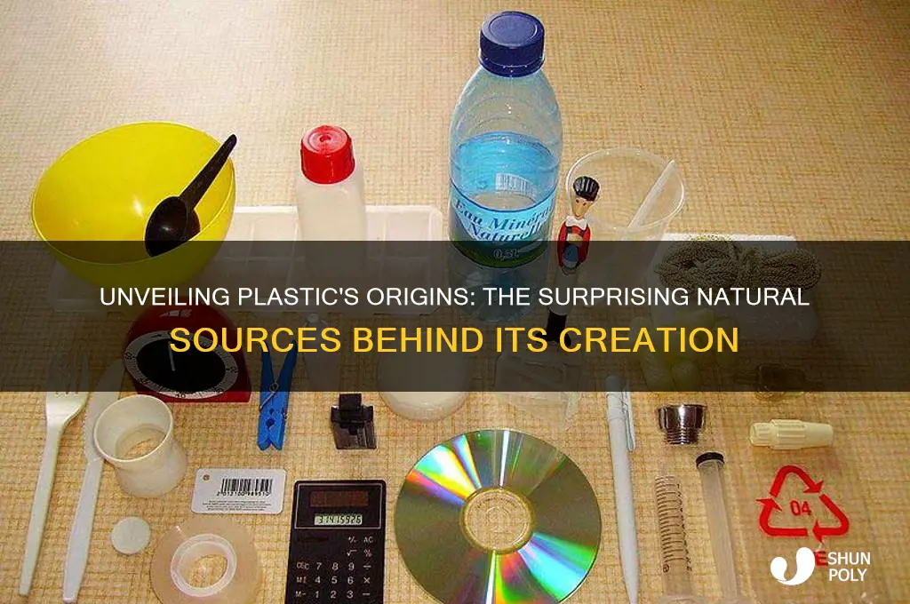what is plastic made from originally