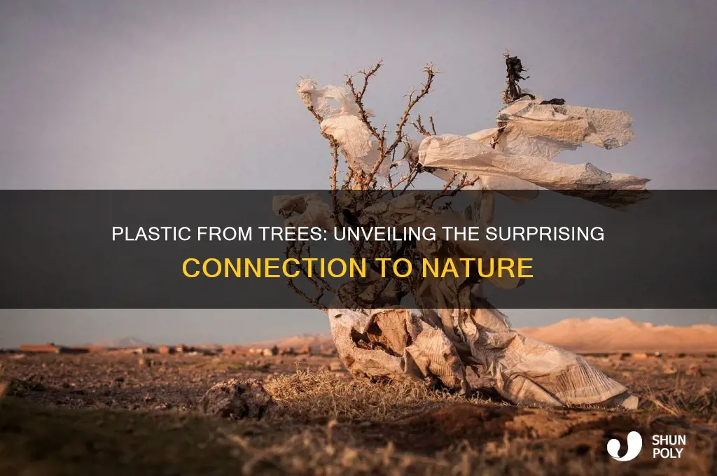what is plastic made of trees