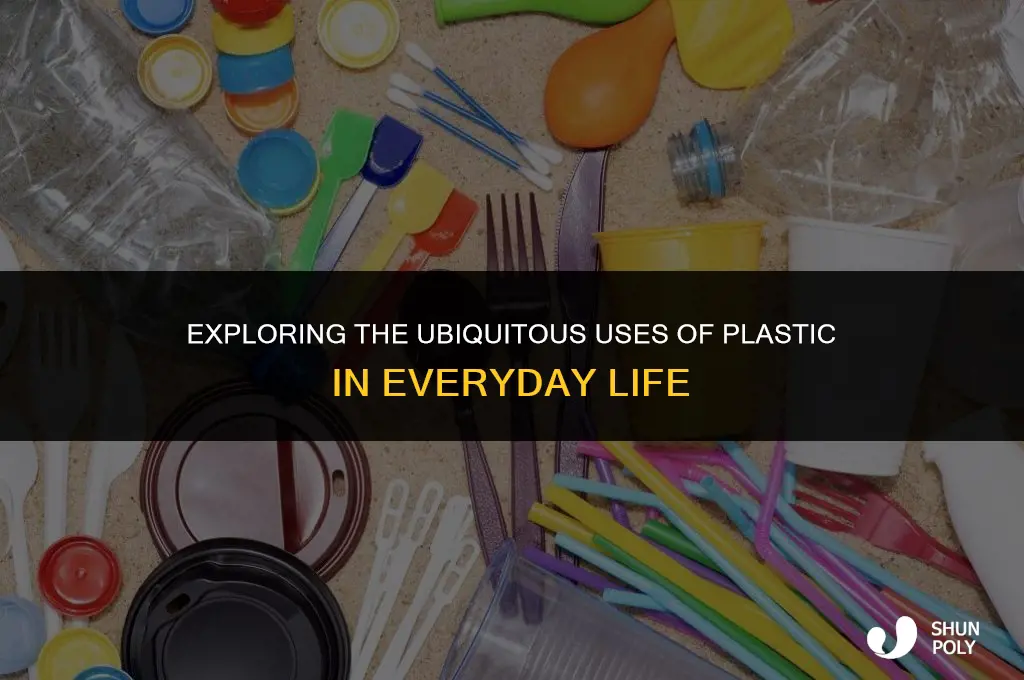 what is plastic mainly used for