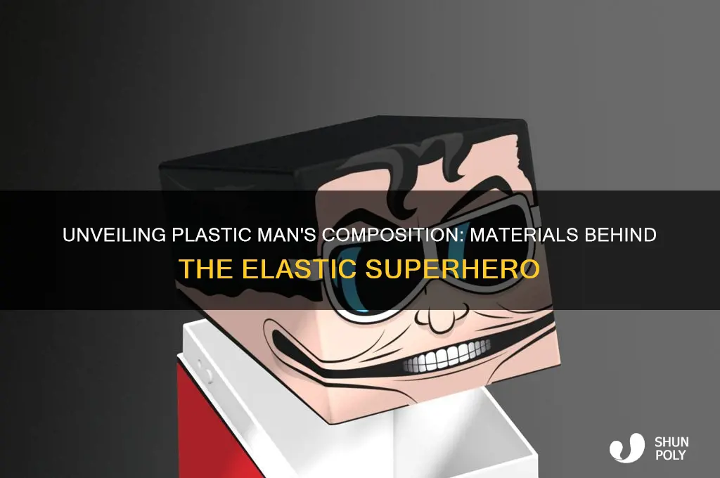 what is plastic man made of