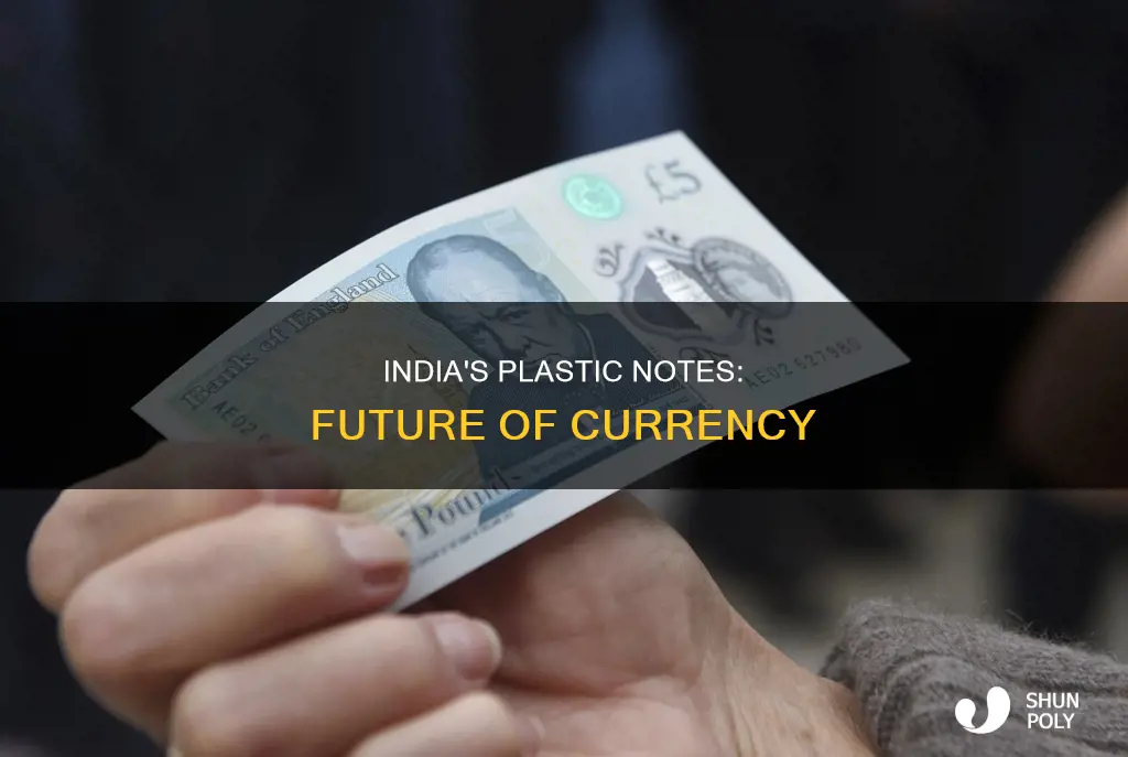 what is plastic notes in india