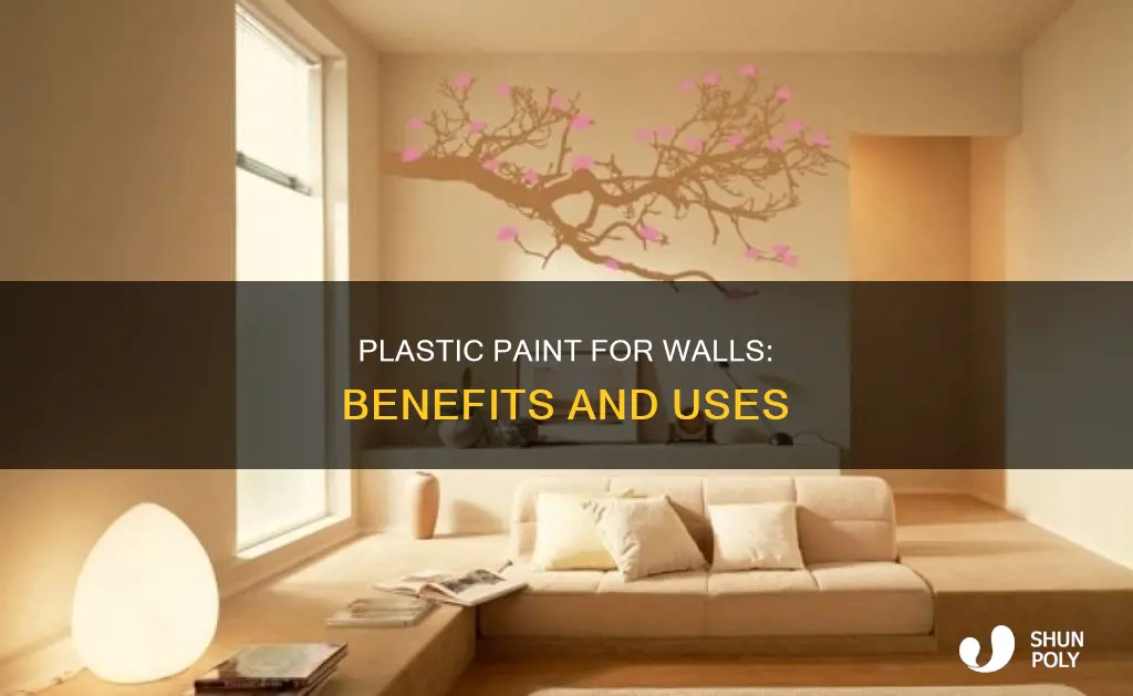 what is plastic paint for walls
