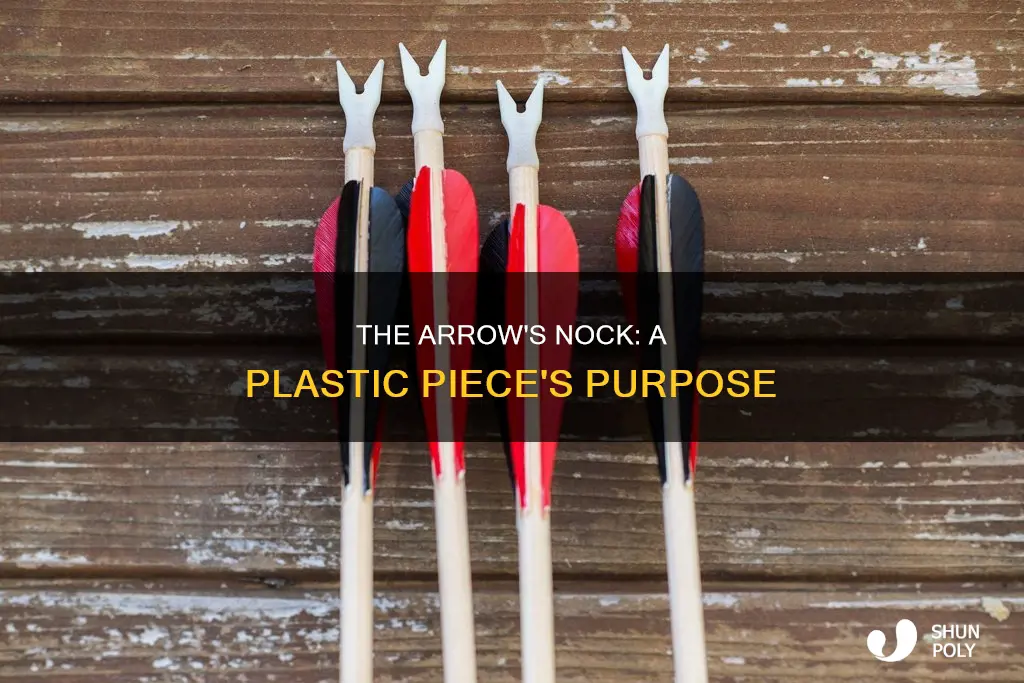 what is plastic piece on arrpw called