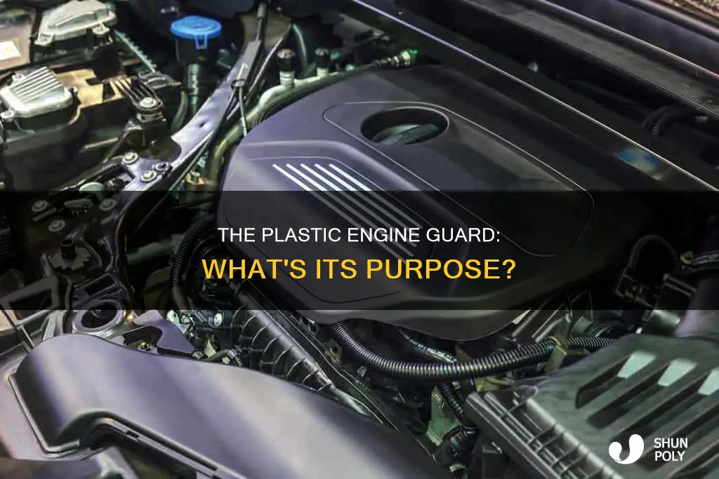 what is plastic piece under engine called