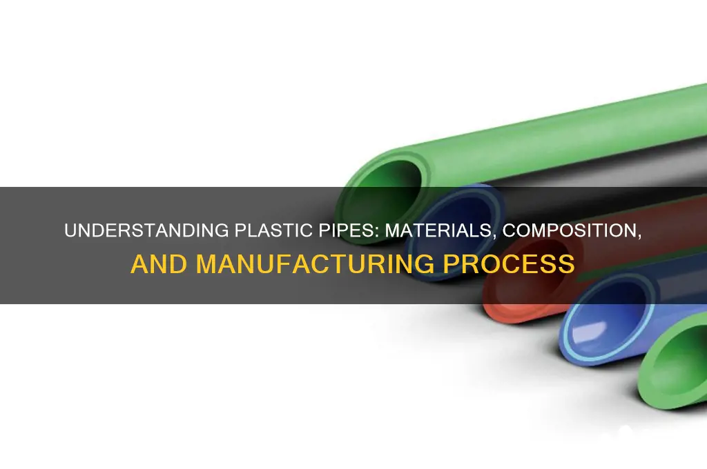 what is plastic pipe made of