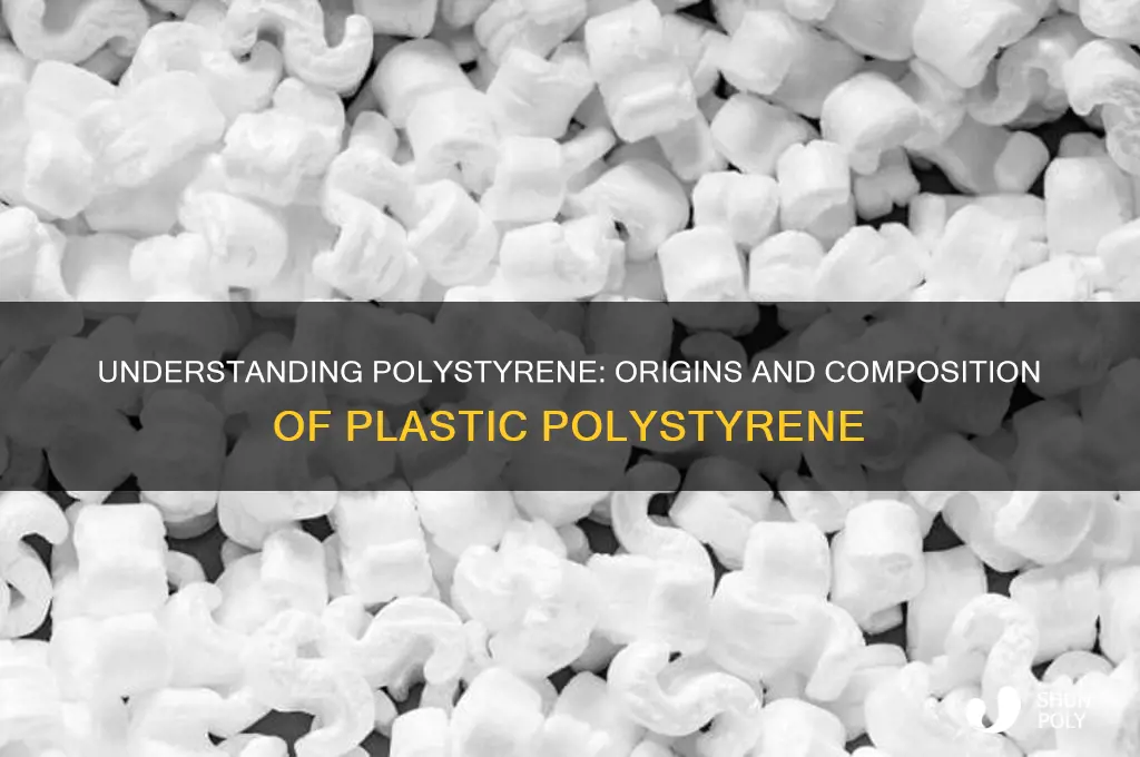 what is plastic polystyrene made from