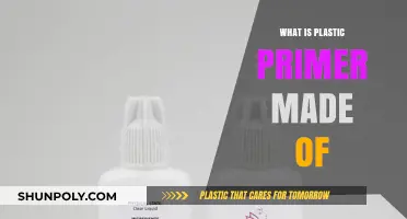 Understanding Plastic Primer: Key Ingredients and Composition Explained