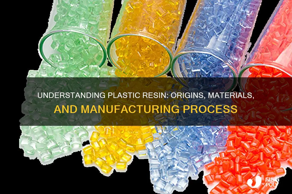 what is plastic resin made from