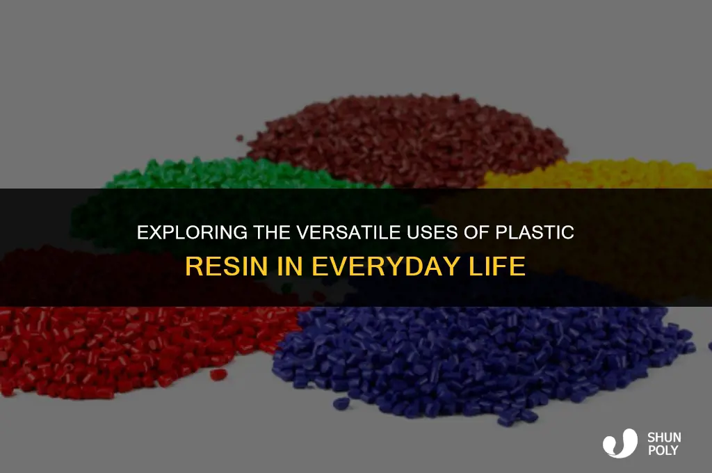 what is plastic resin used for
