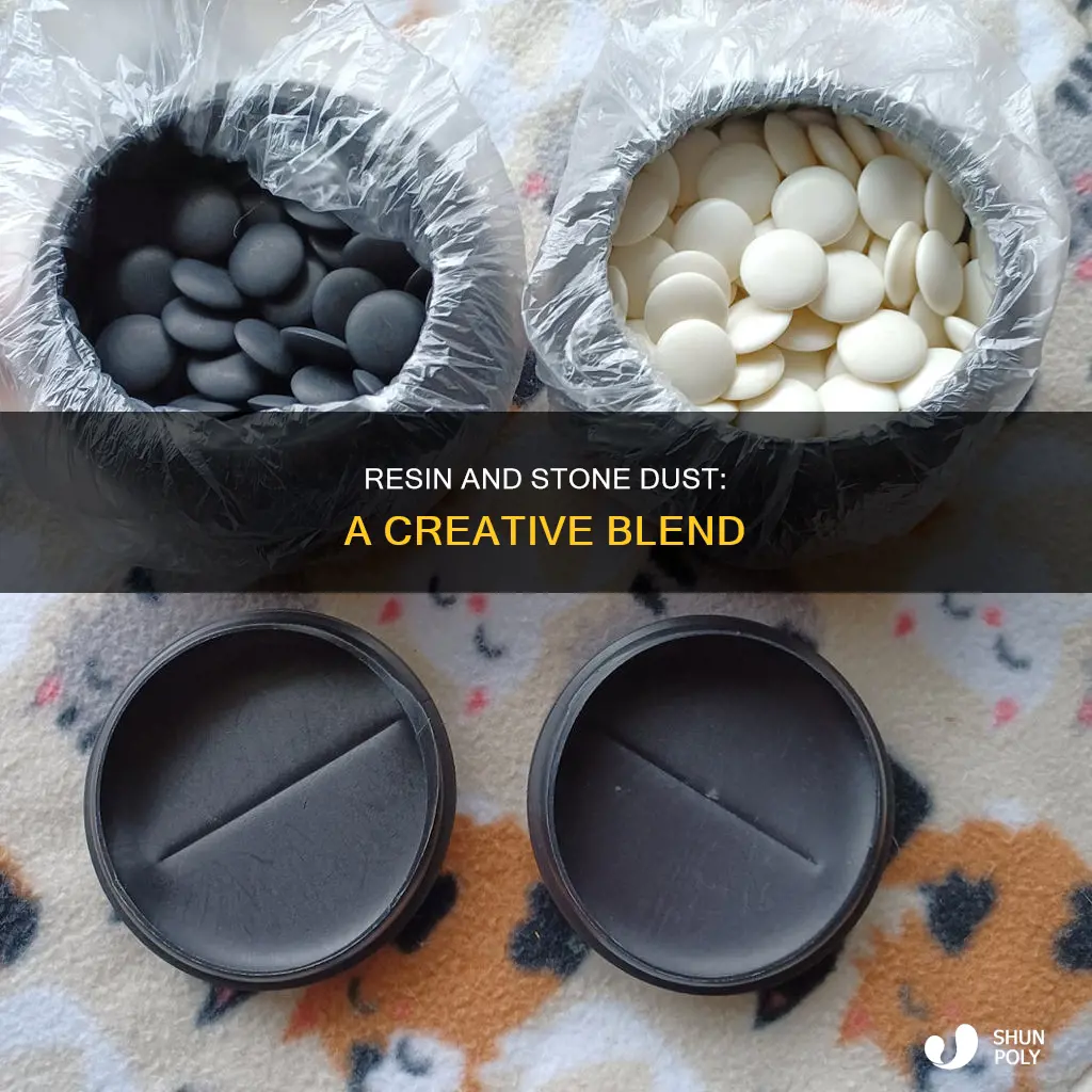 what is plastic resin with stone dust
