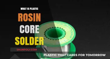 The Magic of Plastic Rosin Core Solder