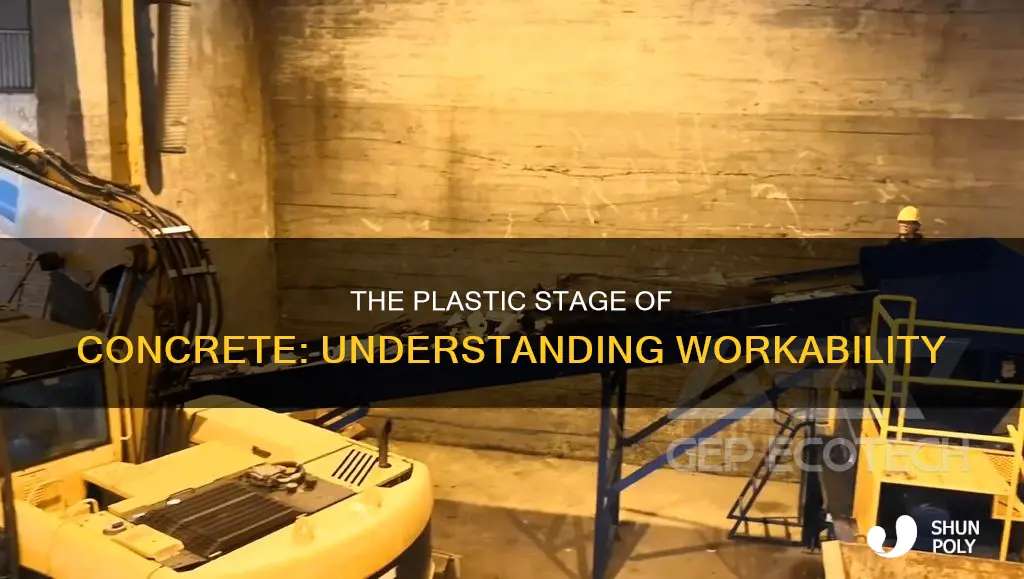 what is plastic stage of concrete