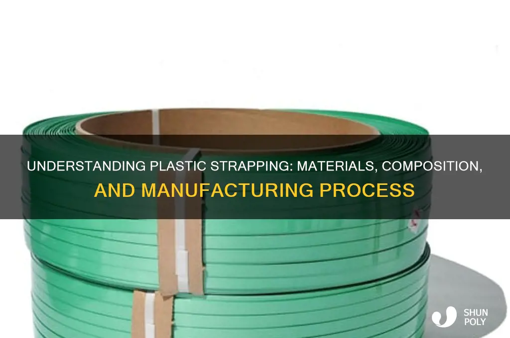 what is plastic strapping made of