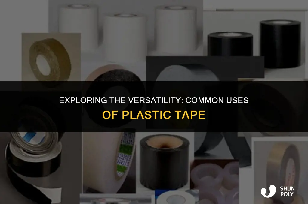 what is plastic tape used for
