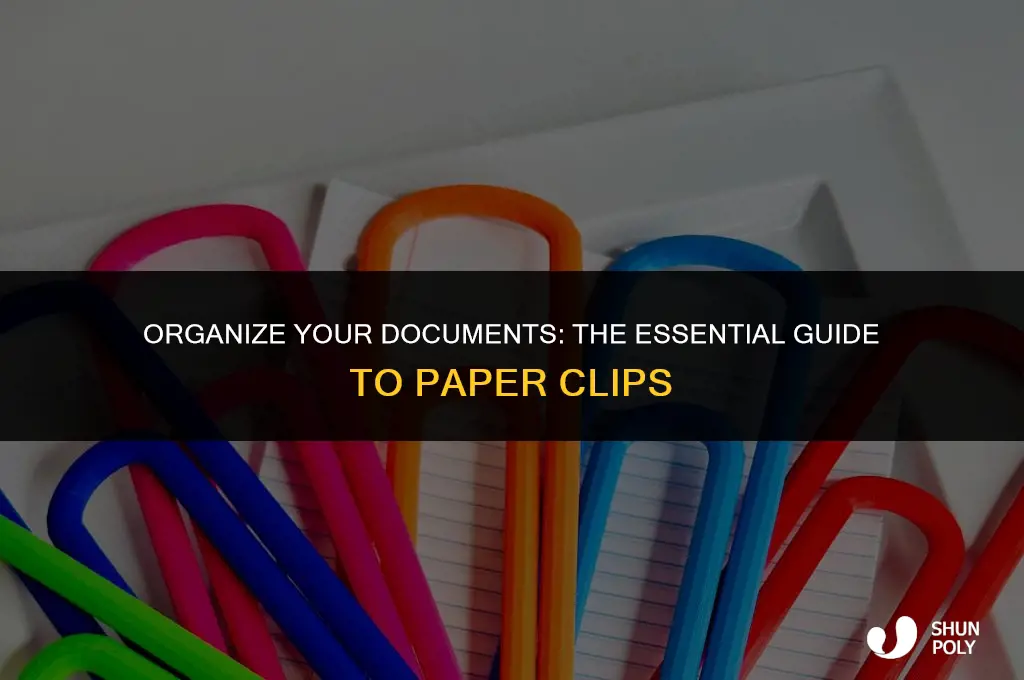 what is plastic thing with clip that holds paper
