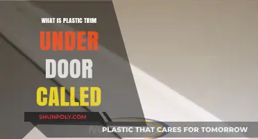 Plastic Trim Under Doors: What's It Called?