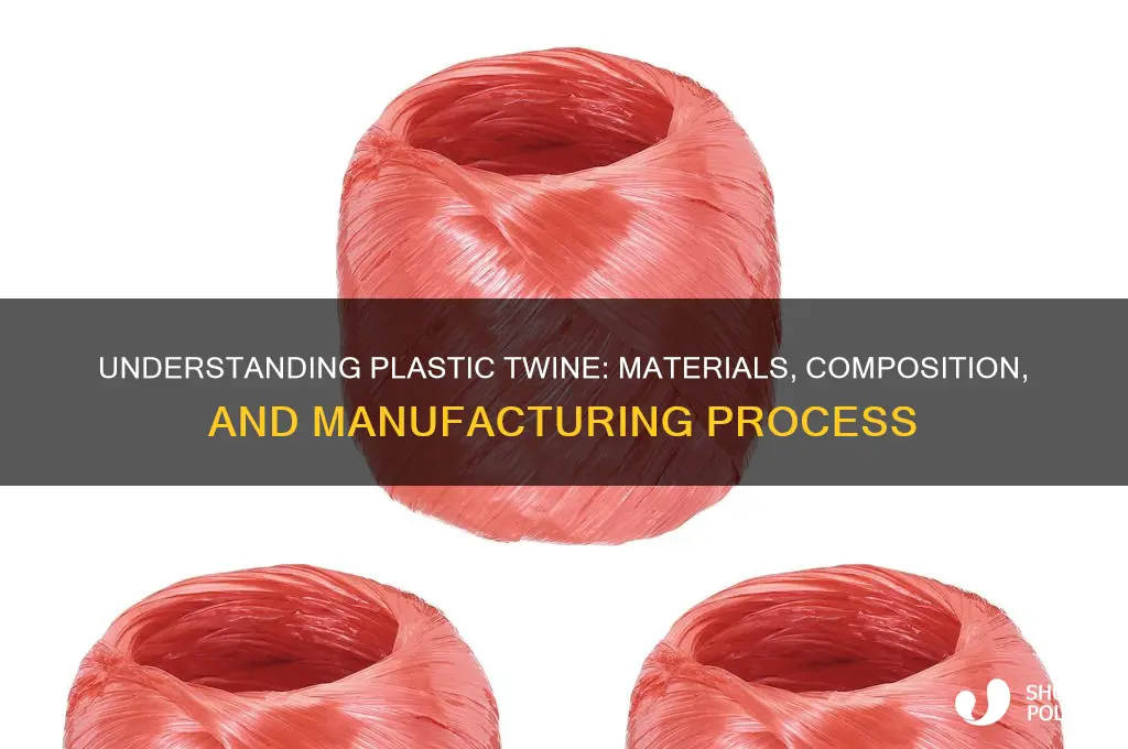 what is plastic twine made of