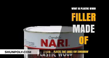 Understanding Plastic Wood Filler: Ingredients and Composition Explained