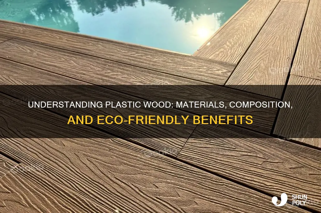what is plastic wood made of