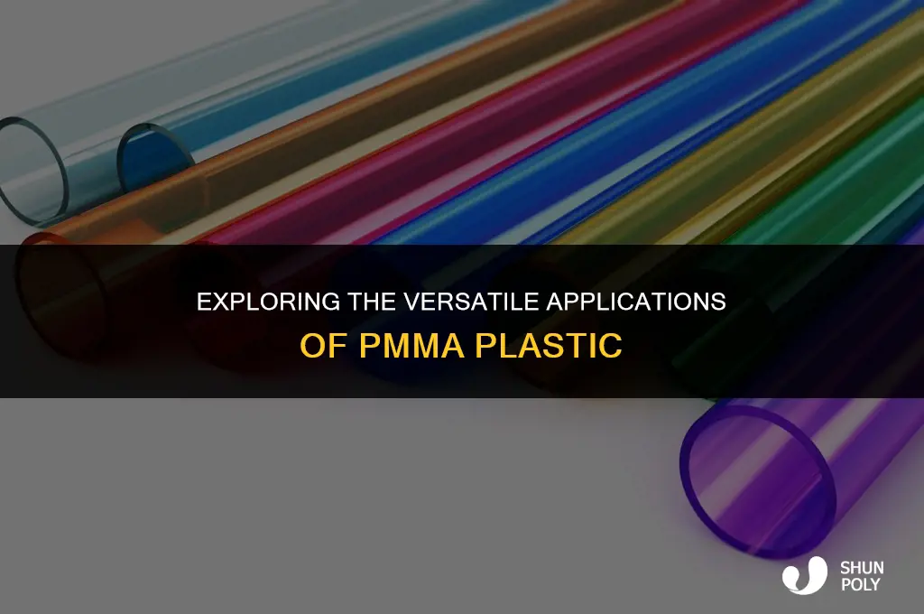 what is pmma plastic used for