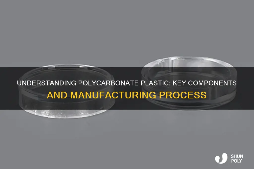 what is polycarbonate plastic made out of