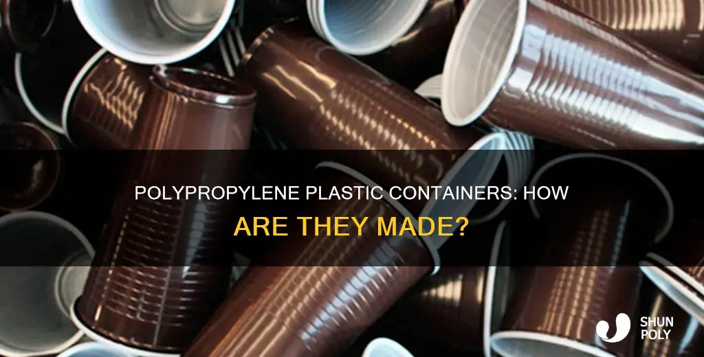what is polypropylene plastic containers made from