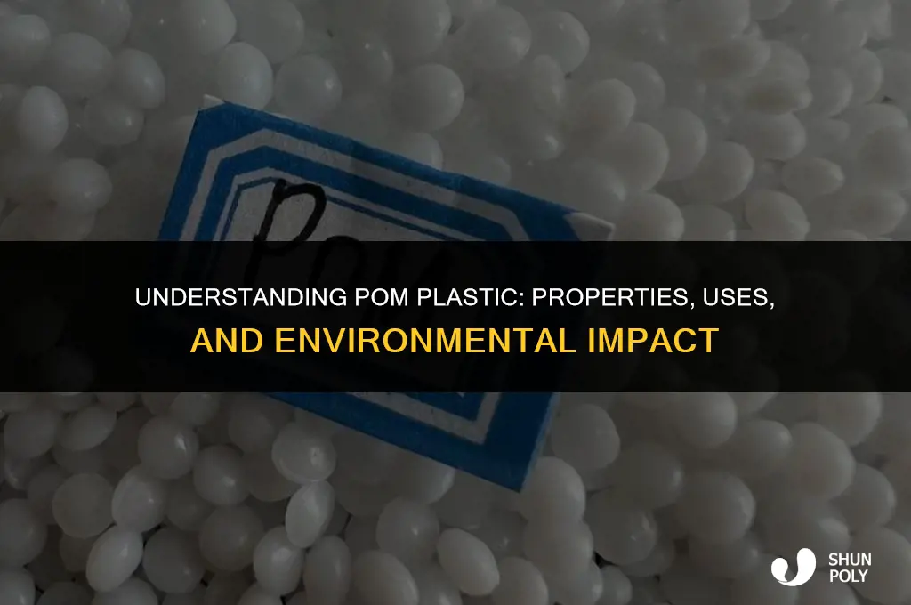 what is pom plastic