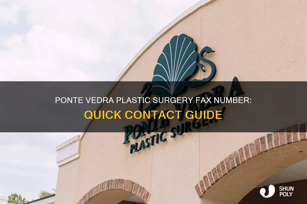 what is ponte vedra plastic surgery
