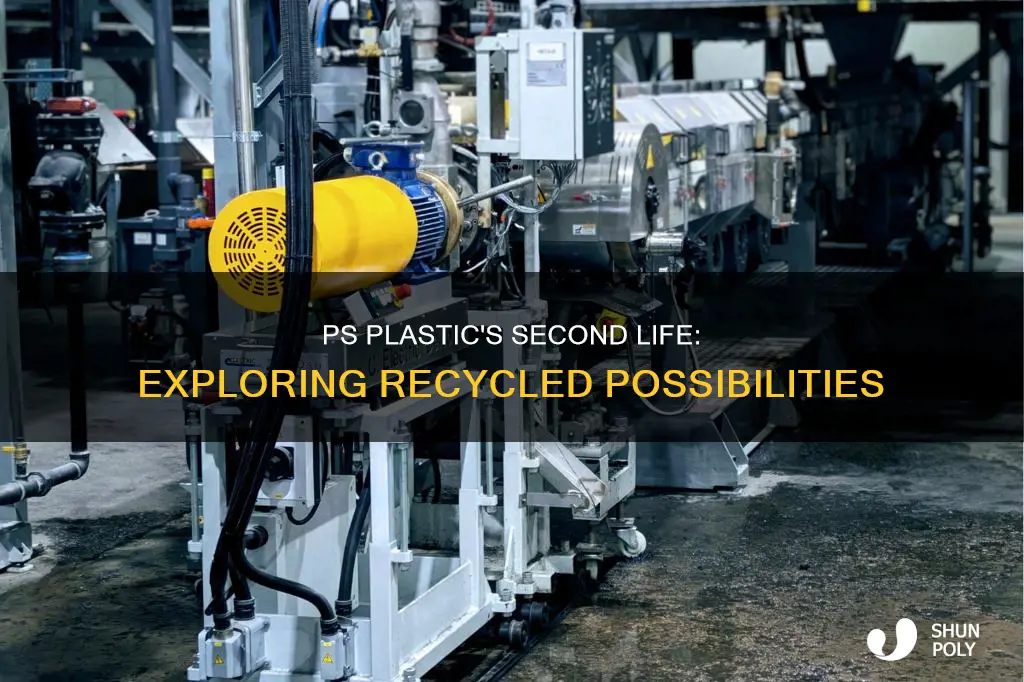 what is ps plastic recycled into