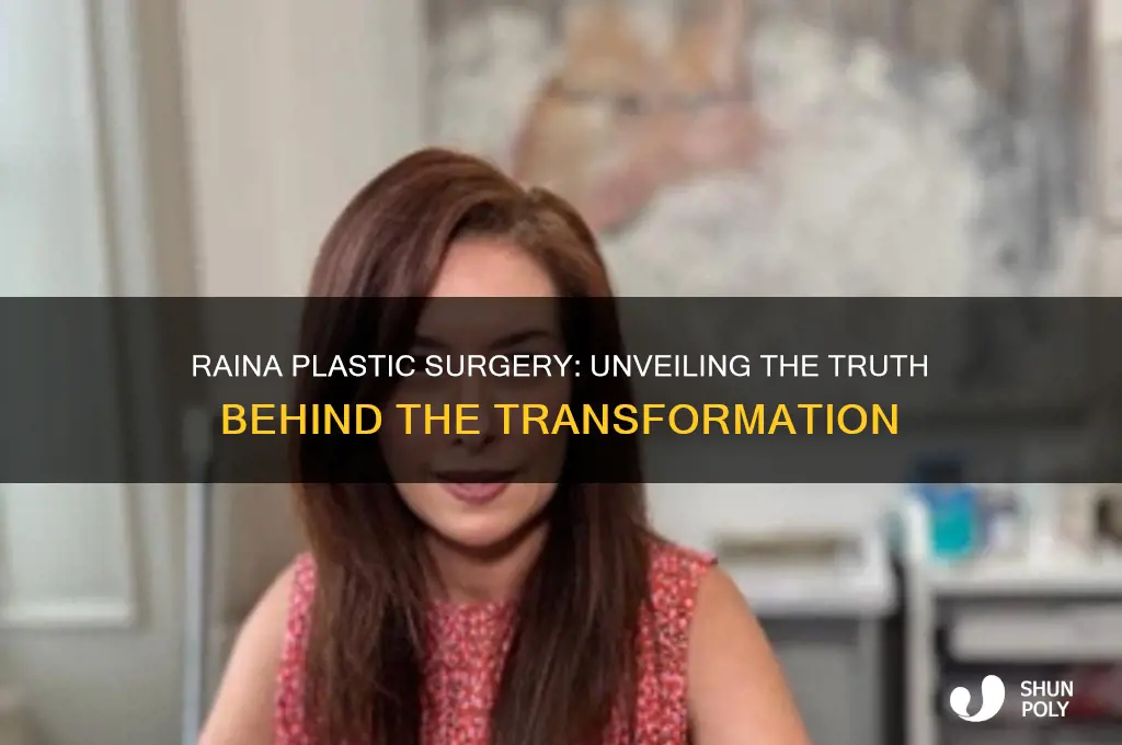 what is raina plastic surgery