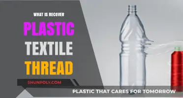 Reviving Plastic Waste: Textile Threads