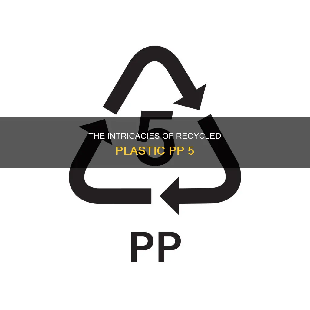 what is recycle plastic pp 5