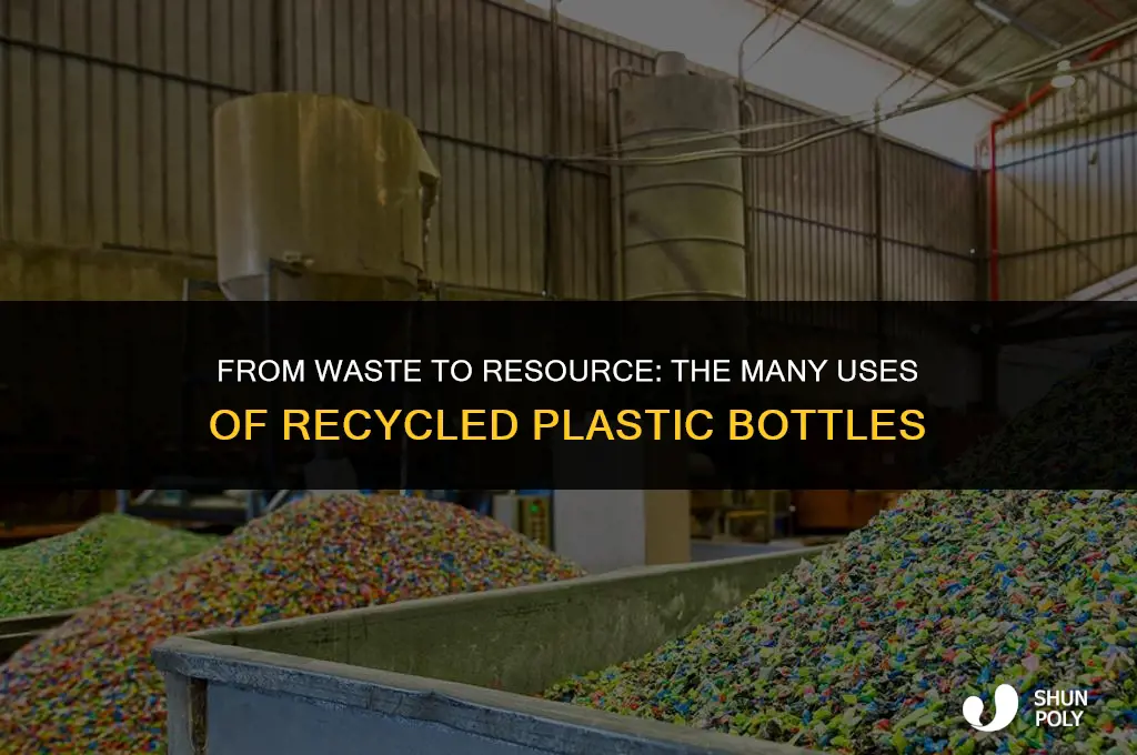 what is recycled plastic bottles used for