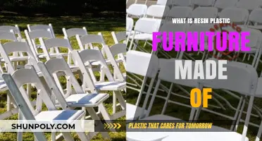 Understanding Resin Plastic Furniture: Materials, Composition, and Durability