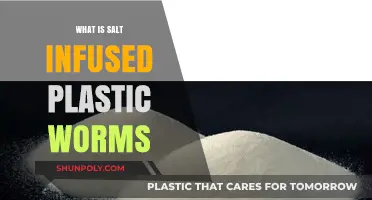 Salt-Infused Worms: Plastic Fishing Baits