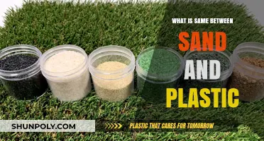The Similarity Between Sand and Plastic