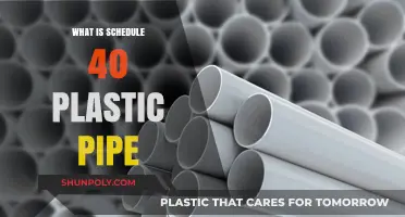 Understanding Schedule 40 Plastic Pipes: Uses and Applications